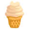Soft Ice Cream emoji on Emojione